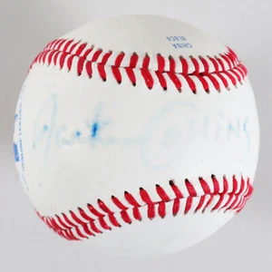 Jackie Collins Signed Baseball Romance Novelist - COA JSA - Picture 1 of 8