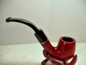 PIPA PASSATORE IN RADICA BRIAR MADE IN ITALY SMOOTH FINISH PIPE NUOVA - Picture 1 of 5