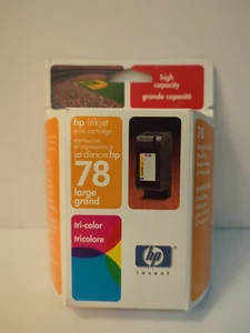 New HP 78 Inkjet Tri-Color Ink Print Cartridge c6578d Genuine OEM Expired 2004 - Picture 1 of 4
