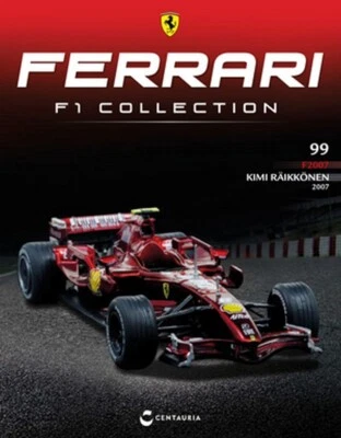 NEW IXO 1:43 F1 FERRARI F2007 - Kimi Raikkonen 2007 W.C. +Magazine no Minichamps - Immagine 1 di 3
