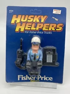 Husky Helpers Oficial de Policía Raro Nuevo Sellado de Reedición - Fisher Price 1984 #4500 - Imagen 1 de 2