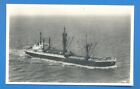 HECUBA.ROYAL NETHERLANDS STEAMSHIP CO.OFFICIAL REAL PHOTOGRAPHIC POSTCARD