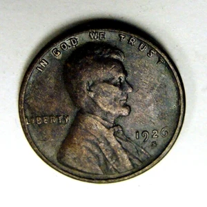 Centavo Lincoln 1926 S XF+ mejor fecha, envío gratuito - Imagen 1 de 2