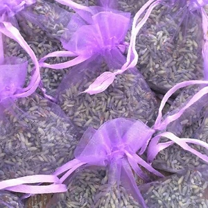 Dried Lavender Bags, Favours, Calming, Scent, Sleep Aid, Moth Repellent - Picture 1 of 7