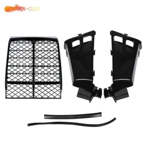 Black Gas Tank Side Covers & Radiator Cover Grill For Yamaha Banshee 350 YFZ350 - Picture 1 of 11