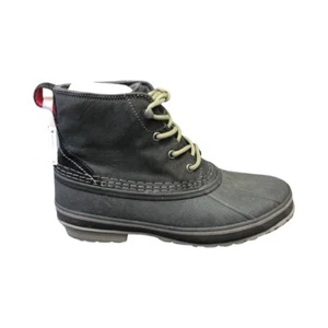 UGG Men's Zetik Black Waterproof Leather Boots 1017304 - Picture 1 of 8