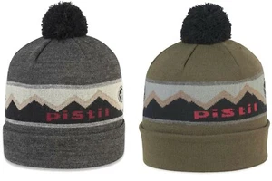 Gorro, gorra, sombrero con pompón Pistil Designs para hombre Wy'east mezcla de nailon - Imagen 1 de 3
