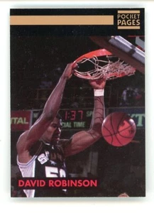 1992 Pocket Pages #22 David Robinson - Bild 1 von 2