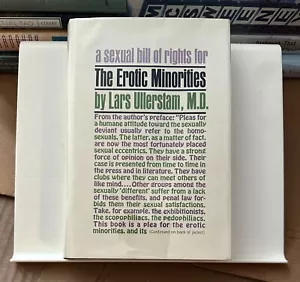 THE EROTIC MINORITIES : Lars Ullerstam MD : 1966 Grove Press 1st Hardcover G+/VG - Picture 1 of 9