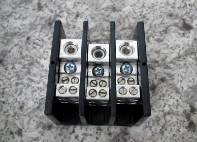 New Square D 9080LBA362104 135A / 175A 3P 600V Power Distribution Block - Image 1 of 4