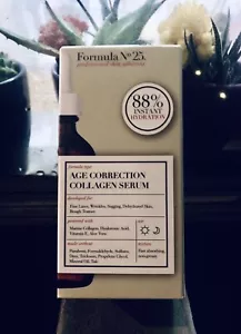 Age Correction Kollagen Serum mit Hyaluronsäure, Vit E, Aloe Vera 1,75 Floz - Bild 1 von 2