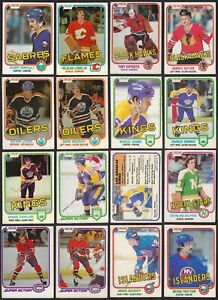 1981-82 OPC Hockey Cards 1-200 U Pick (BUY 5 GET 10% OFF - BUY 10 GET 20% OFF)