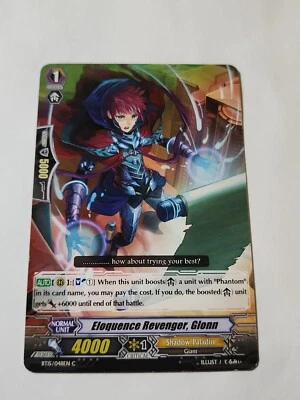 Cardfight!! Vanguard Eloquence Revenger Glenn BT15/048EN C CFV NM  - Image 1 of 3
