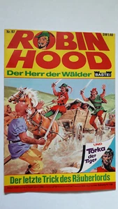 Robin Hood El Señor de los Bosques Nº97 con Torka - Z1-2 Aventura Comicheft Bastei - Imagen 1 de 3