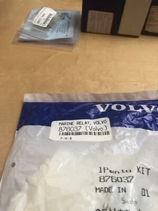Volvo Penta OEM Relay Kit 876037 - Picture 1 of 4