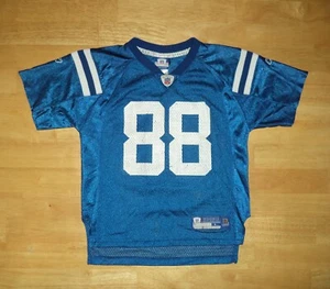 Marvin Harrison Reebok Indianapolis Colts #88 Blue Jersey Youth Boys Large 7 - Picture 1 of 6