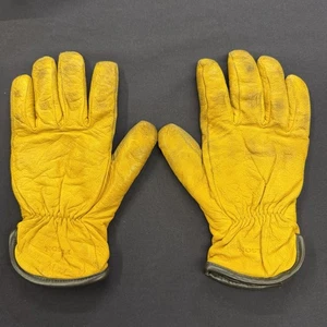 Filson Ziegenlederhandschuhe Merinowolle gefüttert Herren hellbraun groß hergestellt in den USA CC - Bild 1 von 6