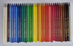 Koh-I-Noor Progresso Woodless Buntstifte 8750 ~ Set 34 leicht gebraucht TOP! - Bild 1 von 7
