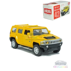 1:43 Hummer H3 Modelo Coche Aleación Diecast Juguete Vehículo Colección Niños Regalo Amarillo - Imagen 1 de 12