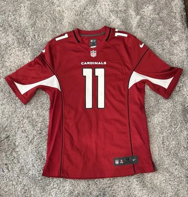 Arizona Cardinals Larry Fitzgerald #11 Jersey M Nike NFL On Field Red White - Image 1 of 2