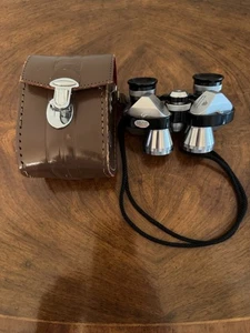 Vintage Bushnell 6x25 Field 11.0° Broadfield Binoculars Compact With Case! - Picture 1 of 18