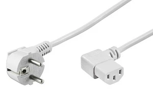 3 câbles d'alimentation ; NK 102 W-150 1,5 m blanc - Photo 1/1
