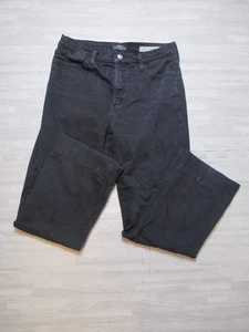 Not Your Daughters Damenjeans Größe UK 14 schwarz Denim Stretch hergestellt in den USA NYDJ - Bild 1 von 12