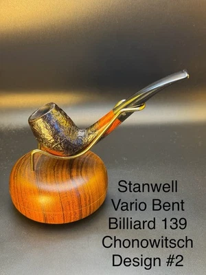 Diseño Chonowitsch de Billar Doblado Stanwell Vario 139 #2 - Restaurado Profesionalmente Foto 1 de 4