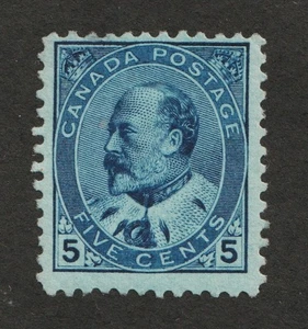 1903 Canada Sc# 91 - 5¢ KEVII - MNH Cv$800.00 USD - Picture 1 of 1