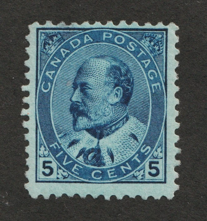 1903 Canada Sc# 91 - 5¢ KEVII - MNH Cv$800.00 USD - Image 1 of 1