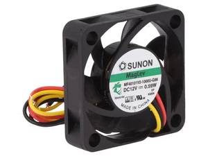 Ventilador Sunon 40x40x10mm MF40101V2-G99 DC 12V 5800 rpm 21dBA Vapolager 3 pines - Imagen 1 de 1