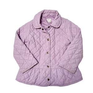 Crewcuts Quilted Peplum Jacket Size 4/5  - Picture 1 of 10
