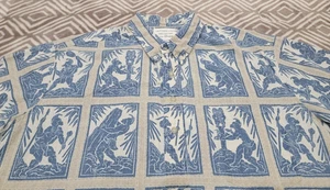 RAR Reyn Spooner Dietrich Varez Kamehameha Naha Stone Herren Gr. XXL Aloha Shirt - Bild 1 von 9