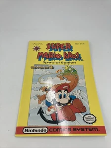 SUPER MARIO BROS. EDICIÓN ESPECIAL #1 NINTENDO & VALIANT COMICS Se envía rápido - Imagen 1 de 15