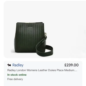 👜RADLEY BNWOT DUKES PLACE 2.0 Ladies Medium Shoulder Bag RRP £239, Racing Green - Picture 1 of 8