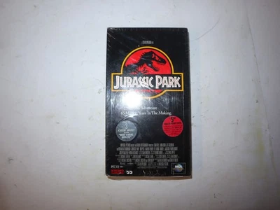 Jurassic Park VHS 1993 New Factory Sealed MCA Universal Studio Watermarks - Image 1 of 4