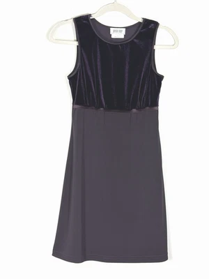 Mini Vestido Byer Too California De Colección Y2K Terciopelo Pequeño Púrpura Gótico de Hadas EE. UU. Foto 1 de 4