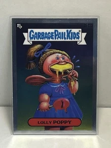 2023 Topps Chrome Garbage Pail Kids Series 6 Color Error Lolly Poppy CE-223 - Bild 1 von 2