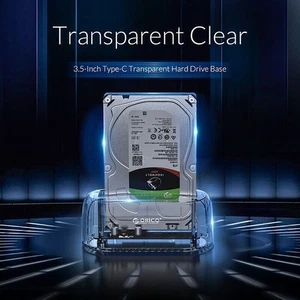 Hard Drive Docking Station USB 3.1 External Enclosure for SATA 2.5" 3.5" HDD SSD - Picture 1 of 16