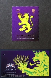 Alderney Stamps: "Definitive - £5" Presentation Pack 2008 - Picture 1 of 6