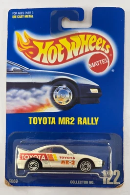 Hot Wheels 1990 #122 White Toyota MR2 Rally - Image 1 of 4