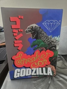 SneakerCon Godzilla Diamond Herrenschuhe Größe 10 Neu mit Karton Signiert - Bild 1 von 6