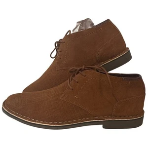 KENNETH COLE REACTION Men's Chestnut Brown Casual Suede Shoes Size 10.5 M - Picture 1 of 6