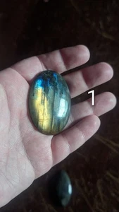 Mystery Multi fire Labradorite Cabochon, Random or Pick, Gorgeous, Flashy - Bild 1 von 9