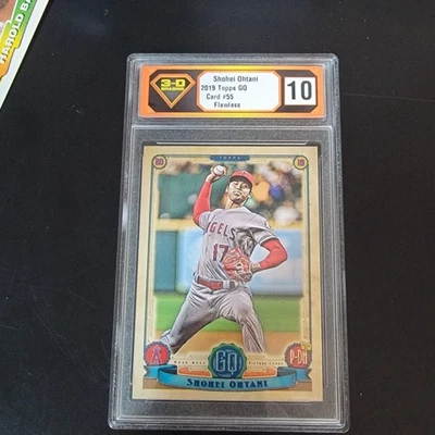 2019 Topps GQ Shohei Ohtani #55 Graded 10 - Image 1 of 4