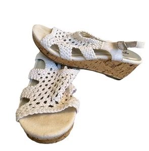 Arizona Jeans Co Big Kid Girls Demi Wedge Sandals Size 5M - Picture 1 of 9