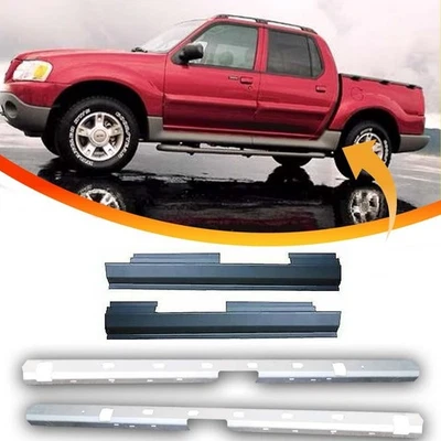 Paneles basculantes interiores y exteriores deslizables para Explorer Sport Trac 2001-05 4 piezas Kit Foto 1 de 4