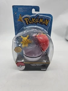 Pokemon Clip 'N' Carry Pikachu & Repeat Ball Tomy Brand New Sealed  - Picture 1 of 8