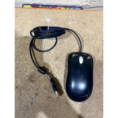 Microsoft Basic V2.0 1113 Optical Mouse Wired USB 3-Buttons Scroll Wheel for PC - Image 1 of 4