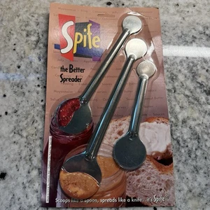 Spife Nimco Eisdiele Streuer Soda Brunnen Werkzeug Löffel Messer NEU 3er Set - Bild 1 von 2